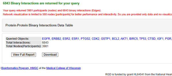 Screenshot, OLGA warning message. Download available
